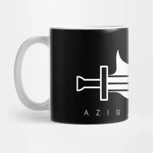 Aziraphale flaming sword Mug